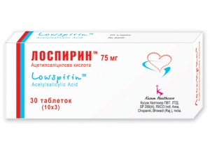 Лоспирин цена и наличие в аптеках