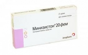 Минизистон цена и наличие в аптеках